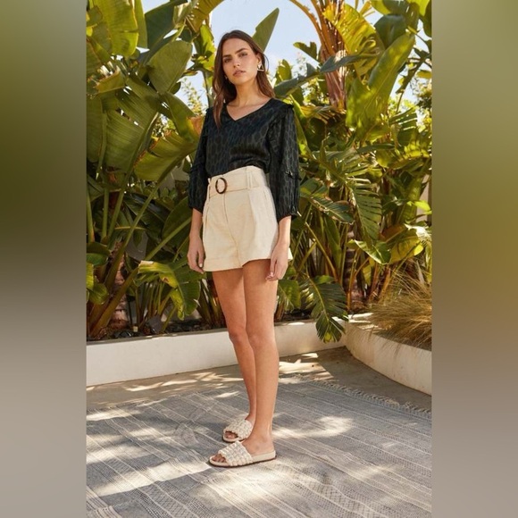 Caballero Pipa Top in Olive Animal Dot size XS - Picture 14 of 14